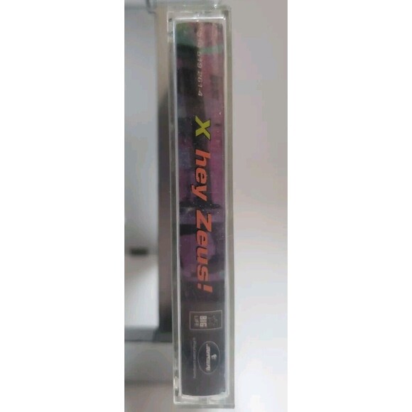 X -  HEY ZEUS! CASSETTE TAPE 1993 BIG‎ LIFE RECORDS Excellent Condition - Picture 3 of 5